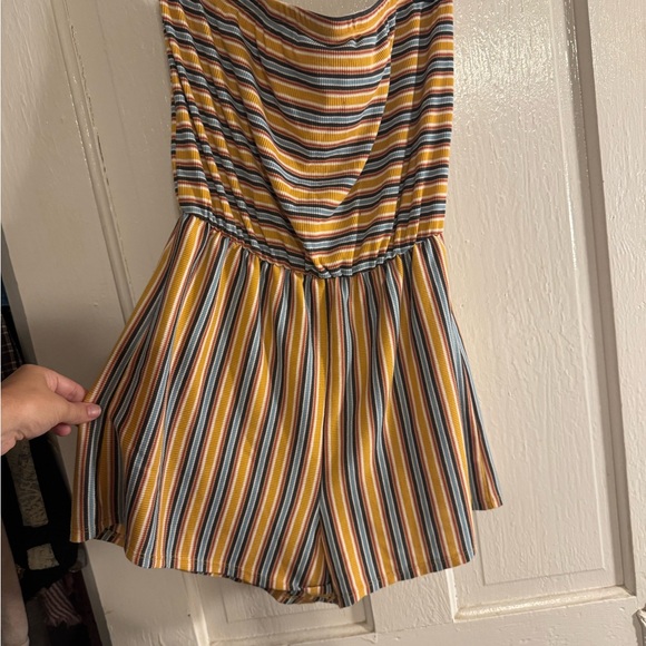 Wild Fable Multicolor Striped Romper - Picture 1 of 3